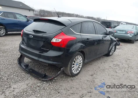 2012 Ford Focus Titanium from USA, damaged, VIN 1FAHP3N25CL245279